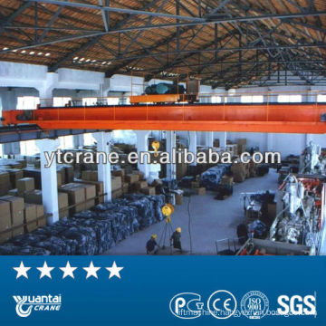 20 ton overhead crane with electric hoist